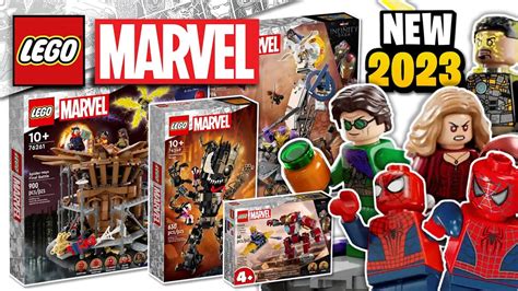 LEGO Marvel Summer 2023 Sets OFFICIALLY Revealed